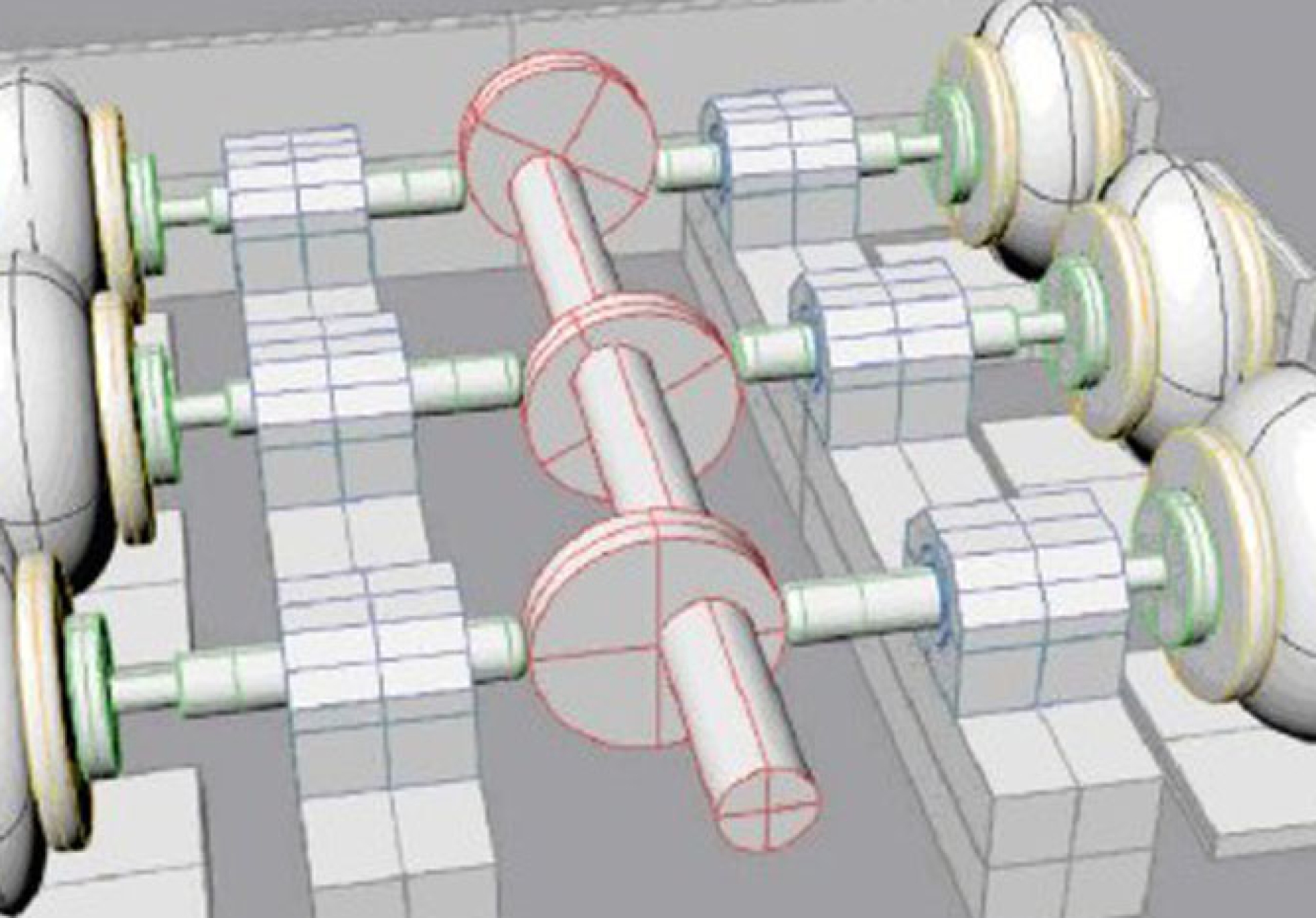 Fluidlinearmotor Wanderwellenmotor